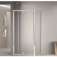 RGW PA-32 (PA-02 + Z-050-1) 41083200-011 100x100 (хром/прозрачное стекло)