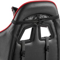 Офисное кресло Mio Tesoro Викинг (черный/красный) - Превью изображения №12 — Интернет-магазин Time-Shop