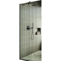 MaybahGlass 195x79 MGD-695-6у (прозрачное стекло/черный)