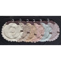 Коврик для ванной Sofi De MarkO Laura Кружевной 75x75 КВ-ЛА-5-75х75 (капучино) - Превью изображения №3 — Интернет-магазин Time-Shop