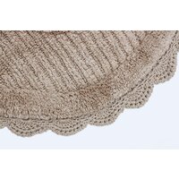Коврик для ванной Sofi De MarkO Laura Кружевной 75x75 КВ-ЛА-5-75х75 (капучино) - Превью изображения №2 — Интернет-магазин Time-Shop