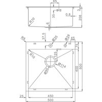 Кухонная мойка Raglo R700.5050.09 - Превью изображения №15 — Интернет-магазин Time-Shop