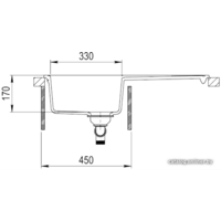 Кухонная мойка TEKA Comfor 45 B-TQ 115350001 (оникс) - Превью изображения №7 — Интернет-магазин Time-Shop