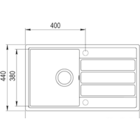 Кухонная мойка TEKA Comfor 45 B-TQ 115350001 (оникс) - Превью изображения №6 — Интернет-магазин Time-Shop
