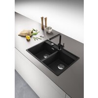 Кухонная мойка Franke Maris MRG 620-35-35 114.0661.783 (оникс) - Превью изображения №2 — Интернет-магазин Time-Shop