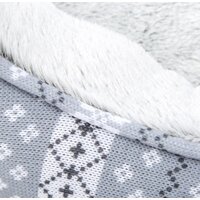 Лежак Scruffs Santa Paws 660696 (бело-серый) - Превью изображения №2 — Интернет-магазин Time-Shop