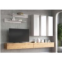 Полка НК-Мебель Point Тип-30 (дуб вотан) - Превью изображения №3 — Интернет-магазин Time-Shop