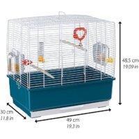 Клетка Ferplast Rekord 3 (синий) 52009801 - Превью изображения №2 — Интернет-магазин Time-Shop