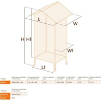 Клетка Ferplast Hemmy 56160514 - Превью изображения №2 — Интернет-магазин Time-Shop