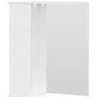 Volna Шкаф с зеркалом Joli 50 L (белый)