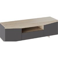 Тумба Трия ТВ тип 1 (дуб сонома/графит серый) - Превью изображения №4 — Интернет-магазин Time-Shop