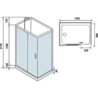 Душевая кабина WeltWasser WW500 Laine 1211 - Превью изображения №7 — Интернет-магазин Time-Shop