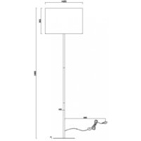 Торшер Moderli Gingko V11007-F - Превью изображения №2 — Интернет-магазин Time-Shop