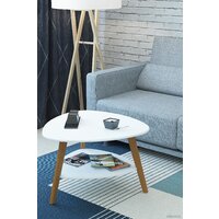 Журнальный столик Калифорния мебель Бруклин (белый) - Превью изображения №4 — Интернет-магазин Time-Shop