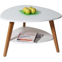 Журнальный столик Калифорния мебель Бруклин (белый) - Превью изображения №3 — Интернет-магазин Time-Shop