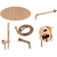 Душевая система  Rea Lungo Rose Gold REA-P6610 - Превью изображения №3 — Интернет-магазин Time-Shop