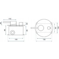 Душевая система  Rea Lungo Rose Gold REA-P6610 - Превью изображения №8 — Интернет-магазин Time-Shop