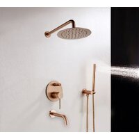 Душевая система  Rea Lungo Rose Gold REA-P6610 - Превью изображения №2 — Интернет-магазин Time-Shop