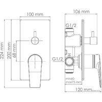 Смеситель Wasserkraft Aisch 5571 - Превью изображения №2 — Интернет-магазин Time-Shop