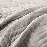 Набор текстиля для спальни Sofi De MarkO Армандо 240х260 Пок-Арм-240х260сс (светло-серый) - Превью изображения №3 — Интернет-магазин Time-Shop