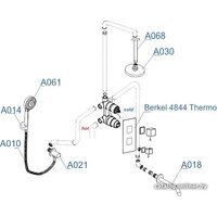 Душевая система  Wasserkraft A174868 - Превью изображения №7 — Интернет-магазин Time-Shop
