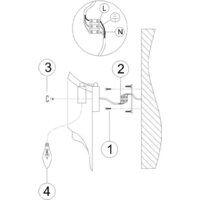 Бра Favourite 1156-2W - Превью изображения №2 — Интернет-магазин Time-Shop