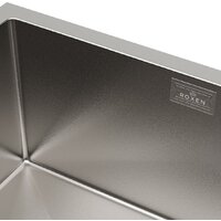 Кухонная мойка Roxen Uno 560210-54-V сатин/текстурная (с ролл-матом и дозатором) - Превью изображения №13 — Интернет-магазин Time-Shop