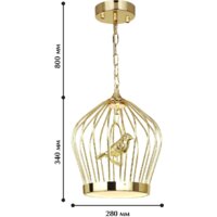 Подвесная люстра Favourite Chick 1930-2P - Превью изображения №4 — Интернет-магазин Time-Shop