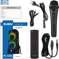 Беспроводная колонка SVEN PS-1250 - Превью изображения №10 — Интернет-магазин Time-Shop