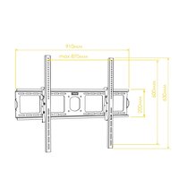 Кронштейн для телевизора Onkron UT4 (черный) - Превью изображения №3 — Интернет-магазин Time-Shop