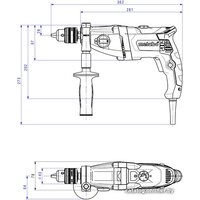 Безударная дрель Metabo BEV 1300-2 600574810 - Превью изображения №2 — Интернет-магазин Time-Shop