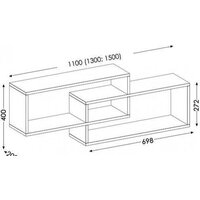 Полка Senira Прыгажуня 150 - Превью изображения №3 — Интернет-магазин Time-Shop