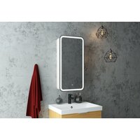  Континент Шкаф с зеркалом Elliott Led 40х80 (левый) - Превью изображения №17 — Интернет-магазин Time-Shop