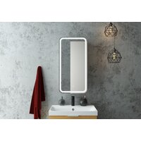  Континент Шкаф с зеркалом Elliott Led 40х80 (левый) - Превью изображения №15 — Интернет-магазин Time-Shop