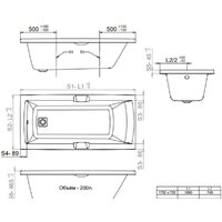 Ванна Triton Алекса 170x75 - Превью изображения №10 — Интернет-магазин Time-Shop
