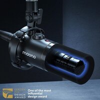 Проводной микрофон Maono PD200X (черный) - Превью изображения №3 — Интернет-магазин Time-Shop