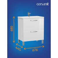  Cersanit Тумба под умывальник Melar 70 Como 70 64129 - Превью изображения №11 — Интернет-магазин Time-Shop