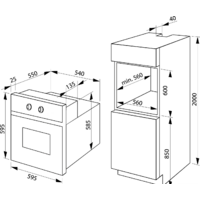 Электрический духовой шкаф Hansa BOES694610 - Превью изображения №3 — Интернет-магазин Time-Shop