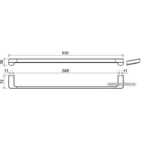 Держатель для полотенца Ravak X07P325 - Превью изображения №2 — Интернет-магазин Time-Shop