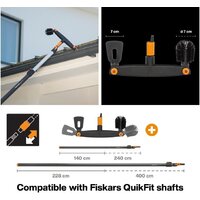 Очиститель желобов Fiskars 1001414 - Превью изображения №3 — Интернет-магазин Time-Shop