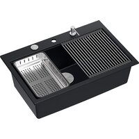 Кухонная мойка Quadron HQM7650U7BS - Превью изображения №6 — Интернет-магазин Time-Shop