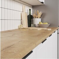 Готовая кухня Mio Tesoro Корнелия Ода-плюс 2.4 (белый/дуб бунратти) - Превью изображения №4 — Интернет-магазин Time-Shop