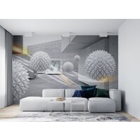 Фотообои ФабрикаФресок 3D Шары и бетонные стены 864270 (400x270) - Превью изображения №4 — Интернет-магазин Time-Shop