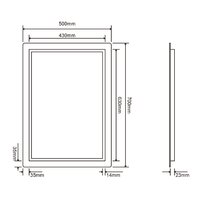  Roxen Зеркало Gotem 510165-50 50х70 - Превью изображения №11 — Интернет-магазин Time-Shop