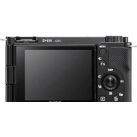 Беззеркальный фотоаппарат Sony ZV-E10 Body (черный) - Превью изображения №2 — Интернет-магазин Time-Shop