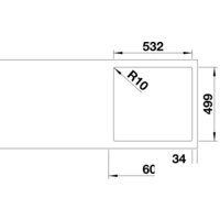 Кухонная мойка Blanco Subline 500-IF/A SteelFrame 525999 (черный) - Превью изображения №3 — Интернет-магазин Time-Shop