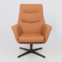 Офисное кресло AksHome Hudson (экокожа, охра PU-17/черный) - Превью изображения №4 — Интернет-магазин Time-Shop