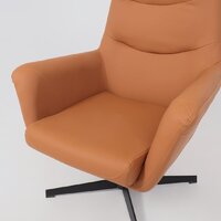 Офисное кресло AksHome Hudson (экокожа, охра PU-17/черный) - Превью изображения №12 — Интернет-магазин Time-Shop