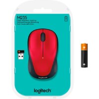 Мышь Logitech M235 Wireless Mouse (красный) [910-002496] - Превью изображения №6 — Интернет-магазин Time-Shop