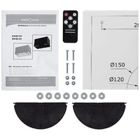 Кухонная вытяжка Krona Zander 600 DN S (черный) - Превью изображения №14 — Интернет-магазин Time-Shop